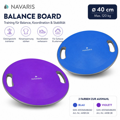 Navaris balance board mit - navaris,